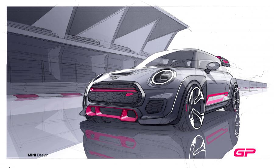 Эскиз Mini John Cooper Works GP (F56) 2020 года  (WW) (фото 64 из 70)